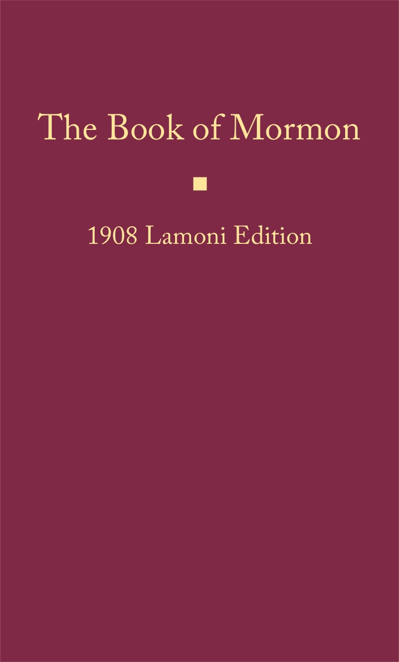 Cover of the Book of Mormon